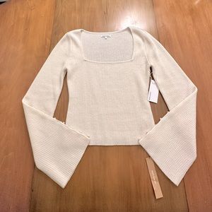 Reformation Emanuele Cashmere Sweater NWT